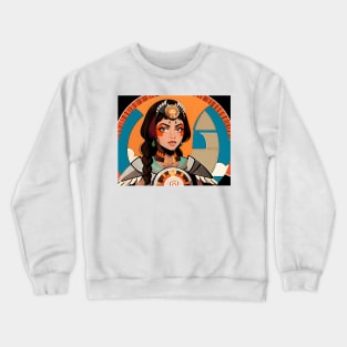 Huatli  - Pop Art Planeswalkers Crewneck Sweatshirt